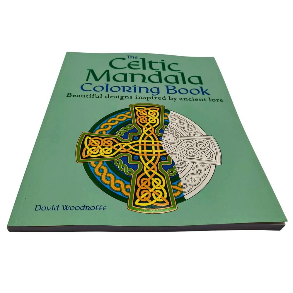 Enchanting Celtic Mandala Coloring Book: 45 Relaxing Designs